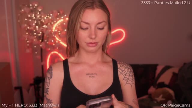 Gallery image thumbnail from Paige's myfreecams stream on, 06/08/2025, 03:12 image 13 of 20