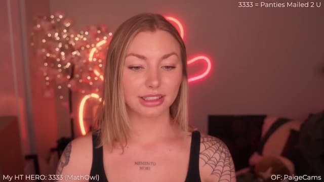Gallery image thumbnail from Paige's myfreecams stream on, 06/08/2025, 03:12 image 6 of 20