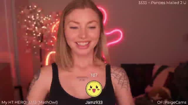 Gallery image thumbnail from Paige's myfreecams stream on, 06/08/2025, 03:12 image 7 of 20