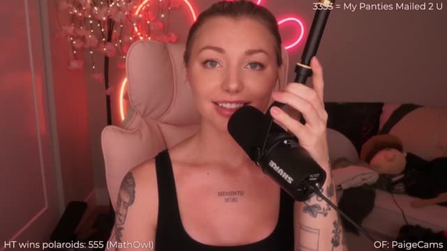 Gallery image thumbnail from Paige's myfreecams stream on, 06/28/2025, 04:21 image 5 of 20