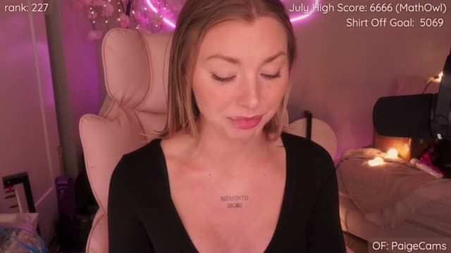 Gallery image thumbnail from Paige's myfreecams stream on, 07/27/2025, 22:01 image 7 of 20