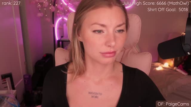 Gallery image thumbnail from Paige's myfreecams stream on, 07/27/2025, 22:01 image 13 of 20