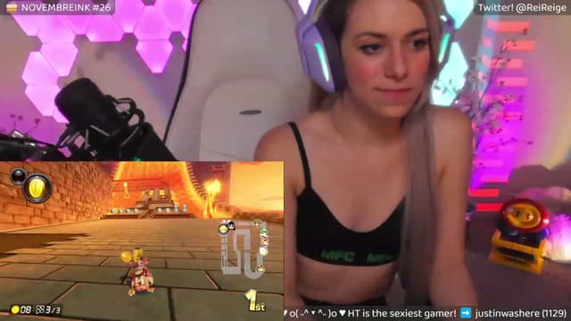 Gallery image thumbnail from Reige's myfreecams stream on, 11/09/2023, 10:21 image 6 of 20