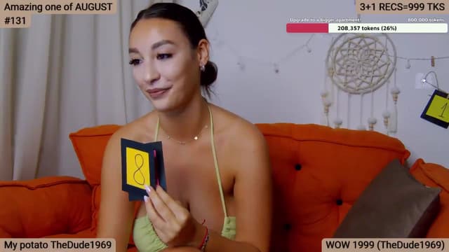 Gallery image thumbnail from SkyV_'s myfreecams stream on, 08/09/2024, 19:57 image 3 of 20