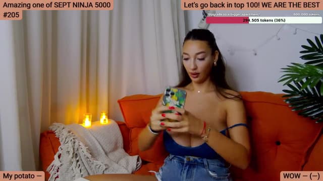 Gallery image thumbnail from SkyV_'s myfreecams stream on, 09/12/2024, 17:53 image 3 of 20