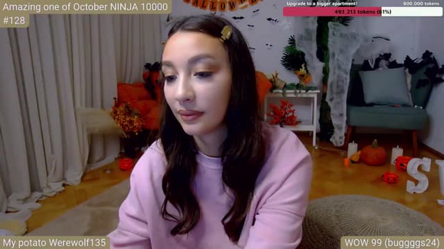 Gallery image thumbnail from SkyV_'s myfreecams stream on, 10/28/2024, 20:12 image 1 of 20