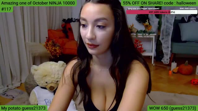 Gallery image thumbnail from SkyV_'s myfreecams stream on, 10/29/2024, 21:57 image 1 of 20