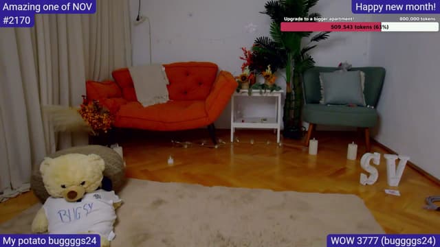 Gallery image thumbnail from SkyV_'s myfreecams stream on, 11/05/2024, 18:37 image 8 of 20