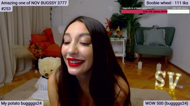 Gallery image thumbnail from SkyV_'s myfreecams stream on, 11/12/2024, 19:49 image 3 of 20