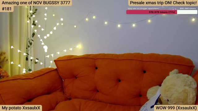 Gallery image thumbnail from SkyV_'s myfreecams stream on, 11/22/2024, 21:18 image 3 of 20