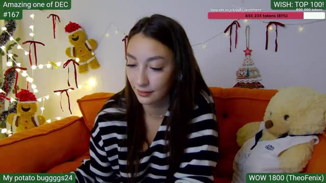 Gallery image thumbnail from SkyV_'s myfreecams stream on, 12/10/2024, 22:00 image 20 of 20