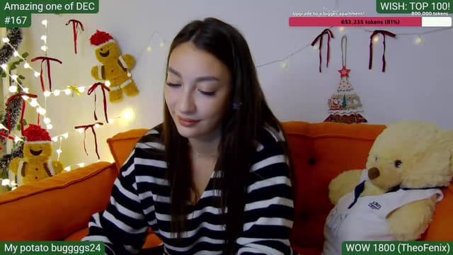 Gallery image thumbnail from SkyV_'s myfreecams stream on, 12/10/2024, 22:00 image 19 of 20