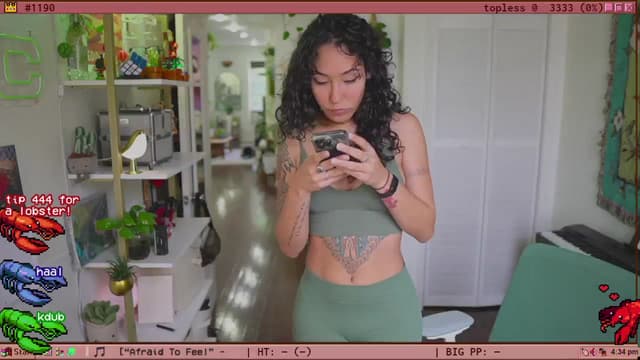 Gallery image thumbnail from TERRA's myfreecams stream on, 06/05/2024, 23:14 image 1 of 20