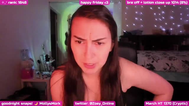 Gallery image thumbnail from Zobot's myfreecams stream on, 03/22/2025, 06:06 image 6 of 20