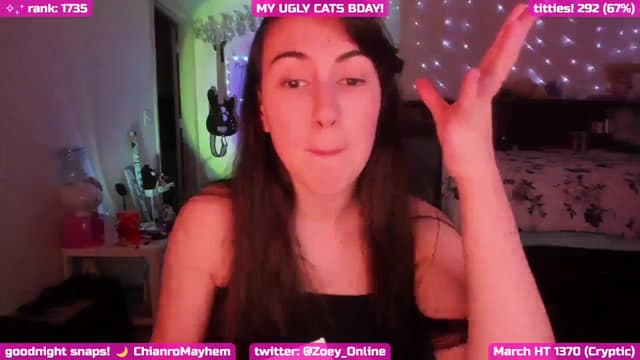 Gallery image thumbnail from Zobot's myfreecams stream on, 03/23/2025, 07:14 image 12 of 20