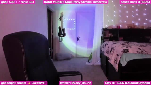 Gallery image thumbnail from Zobot's myfreecams stream on, 05/17/2025, 06:34 image 12 of 20
