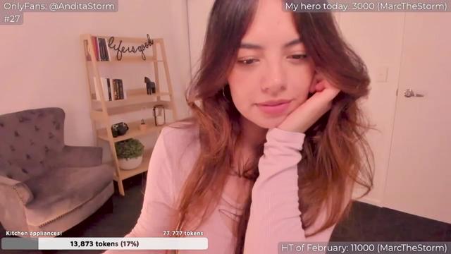 Gallery image thumbnail from AnditaStorm's myfreecams stream on, 02/09/2024, 01:36 image 17 of 20