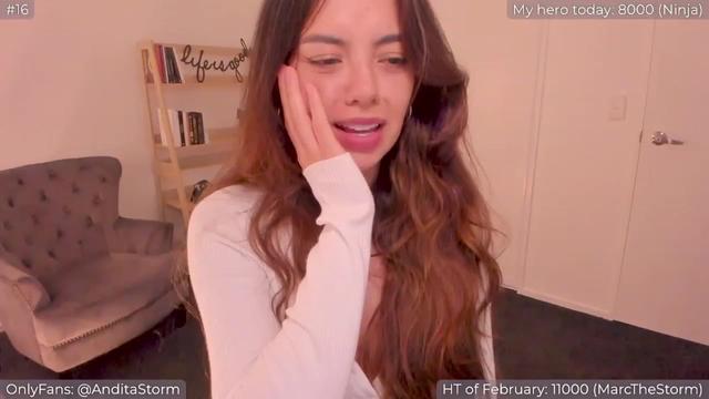 Gallery image thumbnail from AnditaStorm's myfreecams stream on, 02/24/2024, 05:20 image 11 of 20