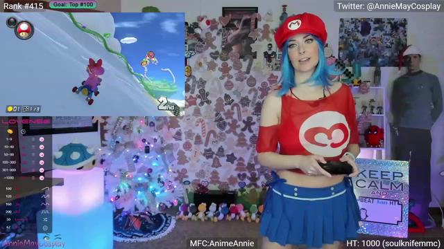 Gallery image thumbnail from AnimeAnnie's myfreecams stream on, 01/02/2024, 03:50 image 1 of 20
