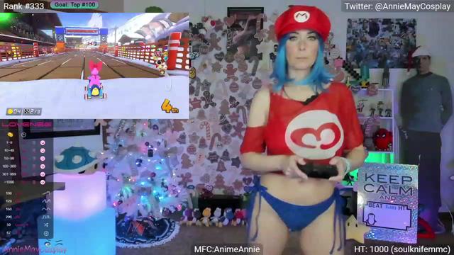 Gallery image thumbnail from AnimeAnnie's myfreecams stream on, 01/02/2024, 03:50 image 13 of 20