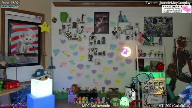 Gallery image thumbnail from AnimeAnnie's myfreecams stream on, 02/11/2024, 24:00 image 13 of 20