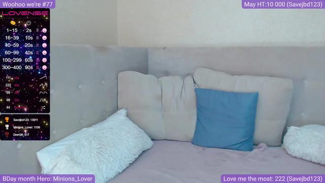 Gallery image thumbnail from BDay_Party's myfreecams stream on, 05/24/2023, 09:01 image 3 of 20