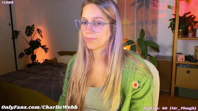 Gallery image thumbnail from CharlieWebb's myfreecams stream on, 04/11/2024, 09:55 image 2 of 20