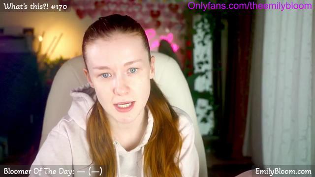 Gallery image thumbnail from EmilyBloom's myfreecams stream on, 02/05/2024, 01:34 image 1 of 20