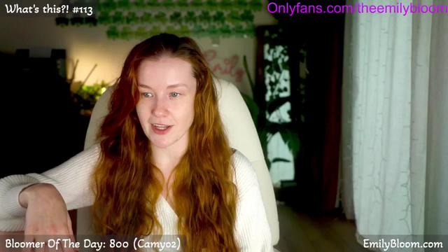 Gallery image thumbnail from EmilyBloom's myfreecams stream on, 03/07/2024, 24:03 image 7 of 20