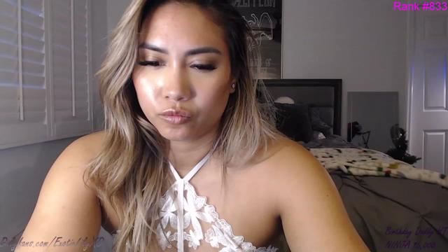 Gallery image thumbnail from ExoticLilyXO's myfreecams stream on, 01/27/2023, 24:10 image 2 of 20