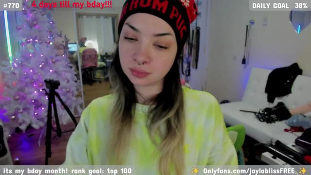 Gallery image thumbnail from JaylaBliss's myfreecams stream on, 12/26/2023, 09:43 image 5 of 20