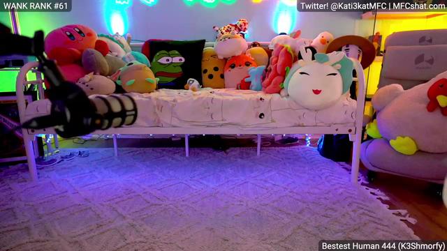 Gallery image thumbnail from Kati3Kat's myfreecams stream on, 05/16/2023, 05:52 image 1 of 20