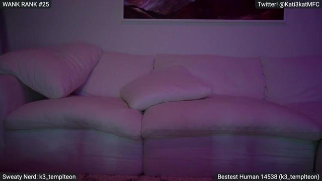 Gallery image thumbnail from Kati3Kat's myfreecams stream on, 09/01/2023, 05:42 image 13 of 20