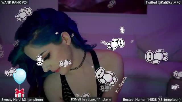 Gallery image thumbnail from Kati3Kat's myfreecams stream on, 09/01/2023, 07:19 image 2 of 20