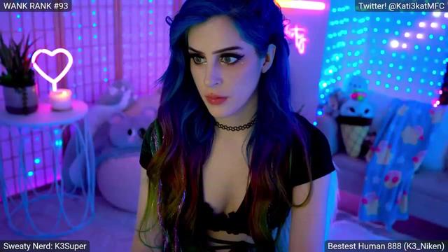 Gallery image thumbnail from Kati3Kat's myfreecams stream on, 09/09/2023, 05:40 image 1 of 20