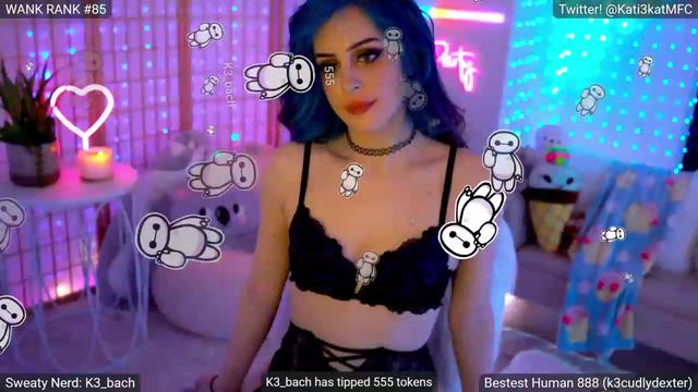Gallery image thumbnail from Kati3Kat's myfreecams stream on, 09/09/2023, 05:40 image 18 of 20