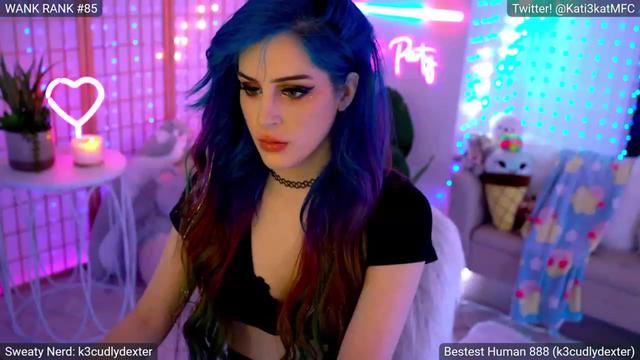 Gallery image thumbnail from Kati3Kat's myfreecams stream on, 09/09/2023, 05:40 image 17 of 20