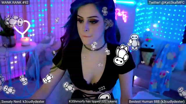 Gallery image thumbnail from Kati3Kat's myfreecams stream on, 09/09/2023, 05:40 image 7 of 20