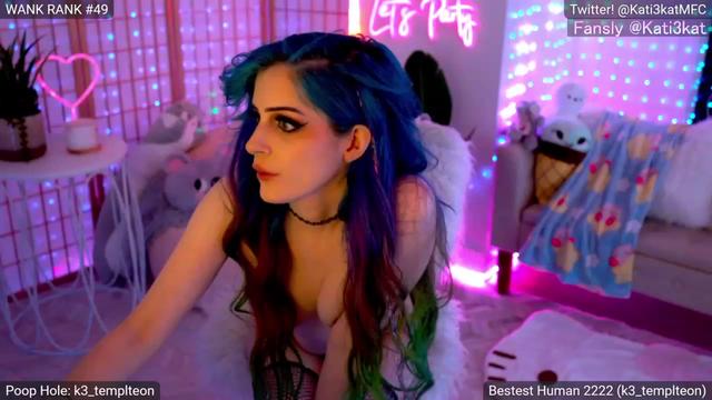 Gallery image thumbnail from Kati3Kat's myfreecams stream on, 09/16/2023, 08:25 image 10 of 20
