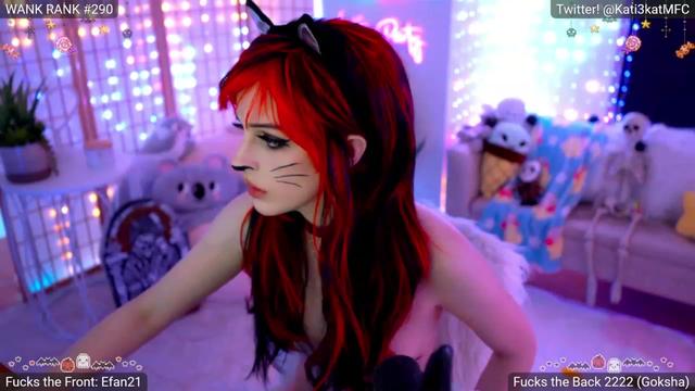 Gallery image thumbnail from Kati3Kat's myfreecams stream on, 10/04/2023, 07:20 image 16 of 20