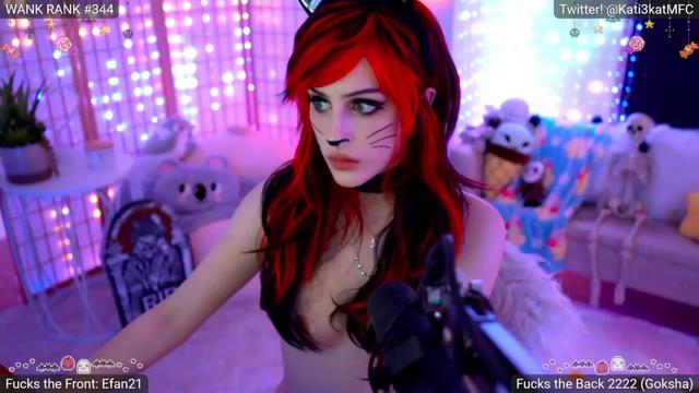 Gallery image thumbnail from Kati3Kat's myfreecams stream on, 10/04/2023, 07:20 image 14 of 20