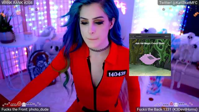 Gallery image thumbnail from Kati3Kat's myfreecams stream on, 10/05/2023, 06:47 image 13 of 20