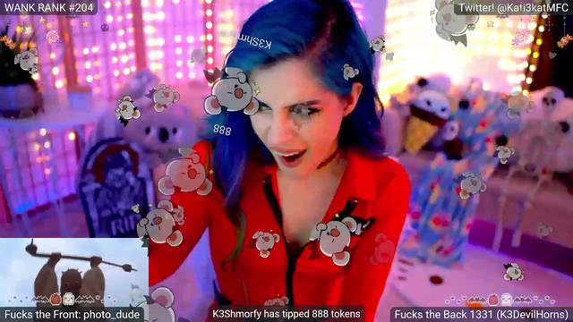 Gallery image thumbnail from Kati3Kat's myfreecams stream on, 10/05/2023, 06:47 image 16 of 20