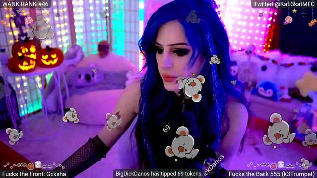 Gallery image thumbnail from Kati3Kat's myfreecams stream on, 10/24/2023, 03:38 image 8 of 20