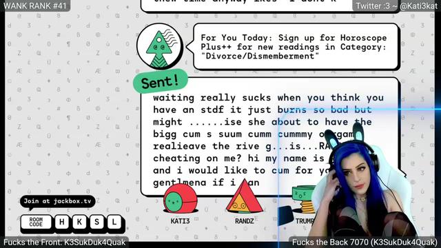 Gallery image thumbnail from Kati3Kat's myfreecams stream on, 11/28/2023, 05:13 image 17 of 20