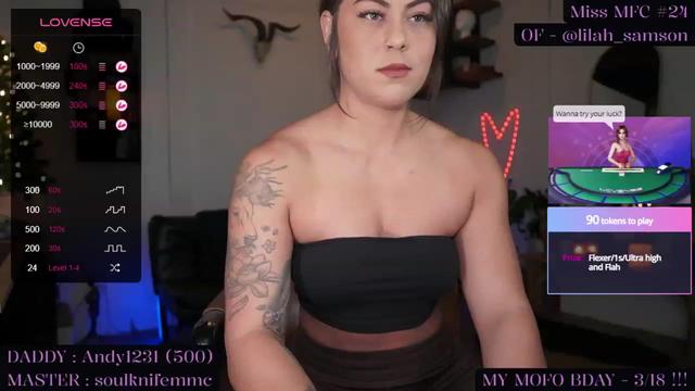 Gallery image thumbnail from Lilah_Belle's myfreecams stream on, 03/08/2024, 24:55 image 16 of 20