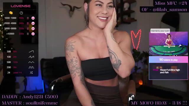 Gallery image thumbnail from Lilah_Belle's myfreecams stream on, 03/08/2024, 24:55 image 15 of 20