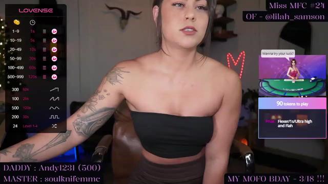 Gallery image thumbnail from Lilah_Belle's myfreecams stream on, 03/08/2024, 24:55 image 17 of 20
