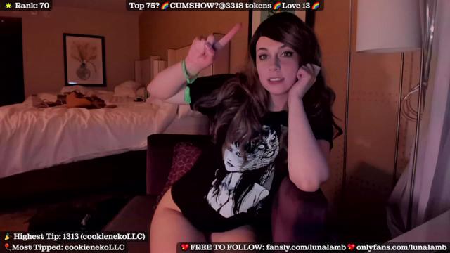 Gallery image thumbnail from LunaLamb's myfreecams stream on, 09/04/2023, 03:34 image 16 of 20