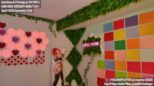 Gallery image thumbnail from MissMao's myfreecams stream on, 02/24/2024, 06:23 image 11 of 20